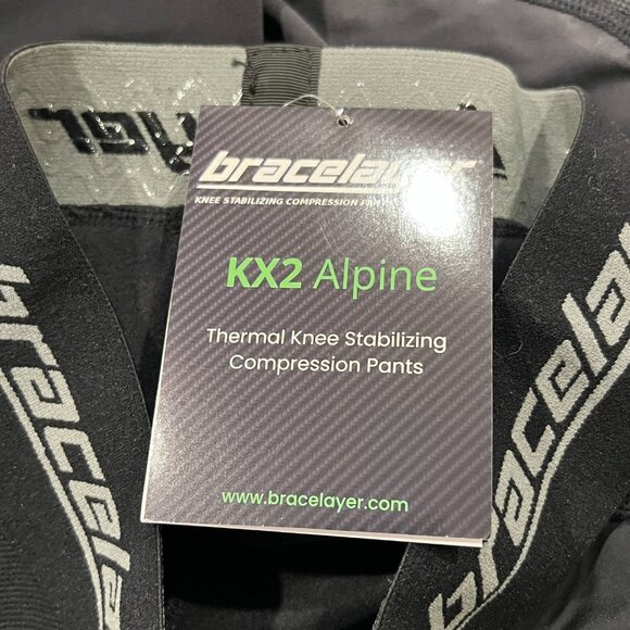 Bracelayer Alpine Thermal Knee Compression Base Layer, NWT, S - Picture 5 of 11